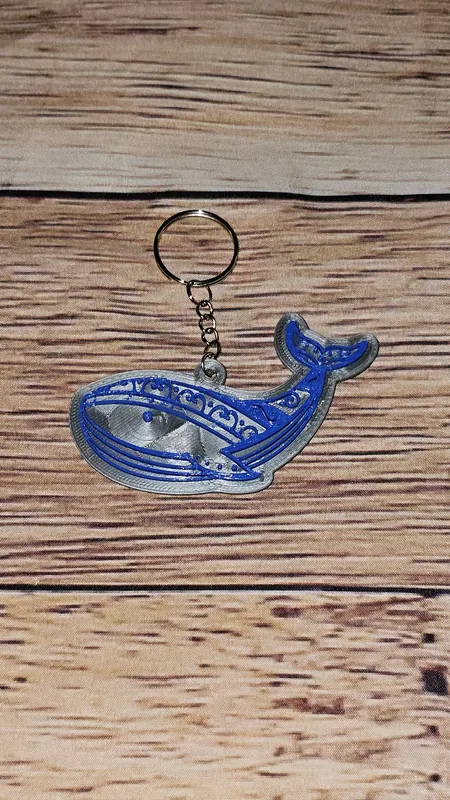 Custom Keychain - Personalized 3D printed keychain